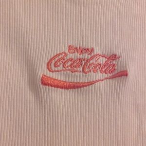 M H&M Coca-Cola Crop Top